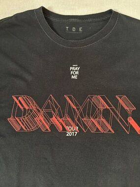 Kendrick Lamar 'DAMN.' Tour 2017 Graphic Tee - “Nobody pray for me”